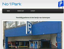 Tablet Screenshot of no1park.com